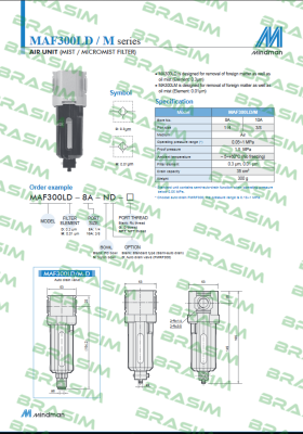 Mindman-MAF300LD-8A-D price