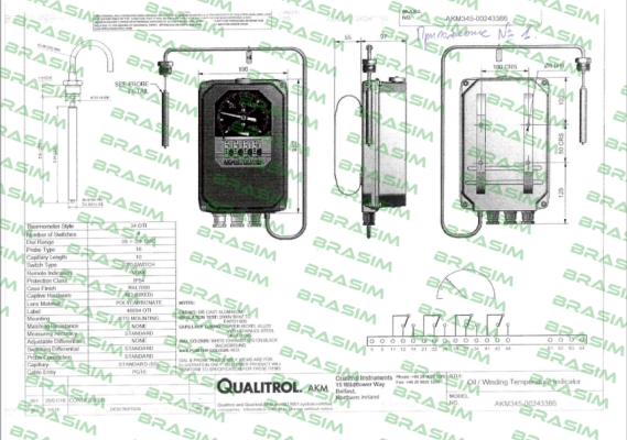 Qualitrol-AKM345-00243386 price