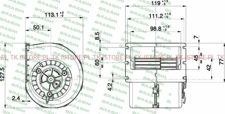 SPAL-008-B100-93D price