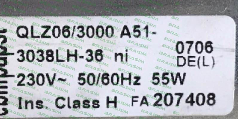 EBM Papst-QLZ06/3000 A51-3038LH-36 price