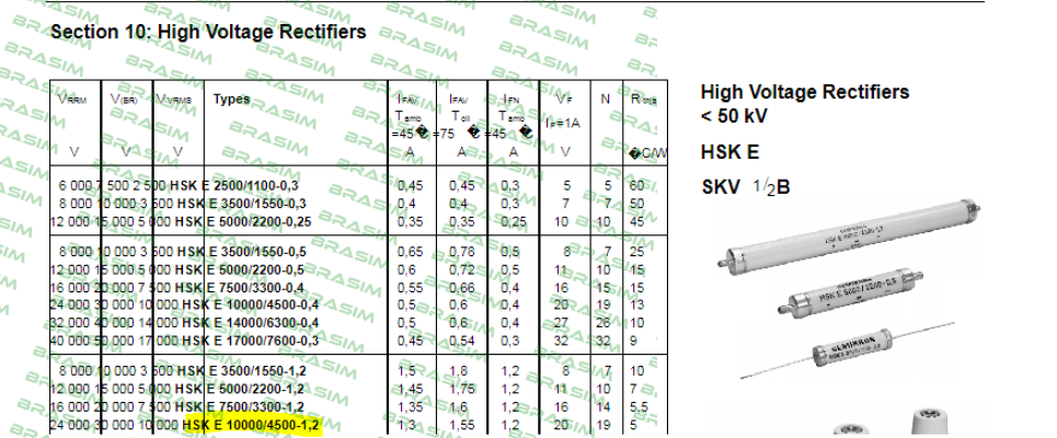 Semikron-HSKE10000/4500-1.2 price