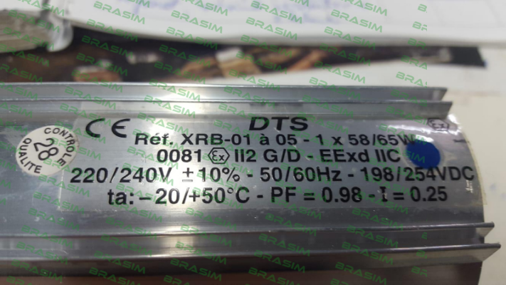 DTS-XRB-01 a 05- 1X58/65W Obsolete!! Replaced by komplett V0042X40WS price