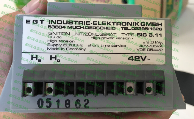 EGT Industrie elektronik-SIG 3.11 price