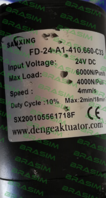 Sanxing-FD-24-A1-410.660-C33 price