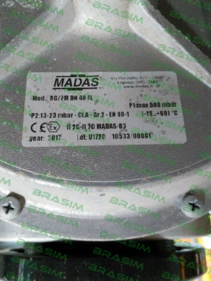 Madas-RG/2M, DN 40  price