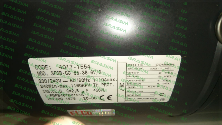 Elco-3FGB-CO 85-38-6V/2 price