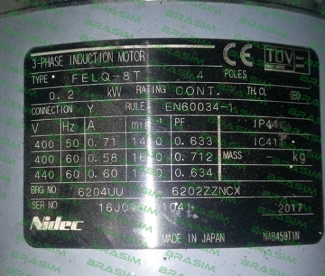 Nidec-FELQ-8T price