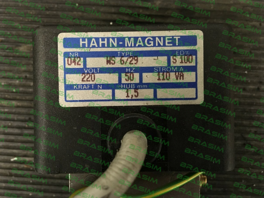 HAHN-MAGNET (Kendrion)-WS 6/29 - obsolete, replaced by OAC006209 price