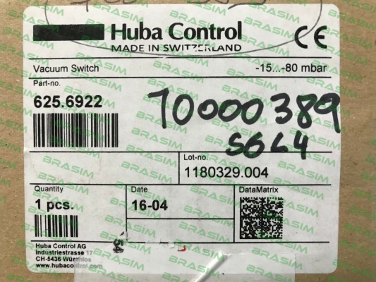 Huba Control-625.6922 OEM price