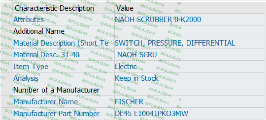 Fischer-DE45  E10041PKO3MW price