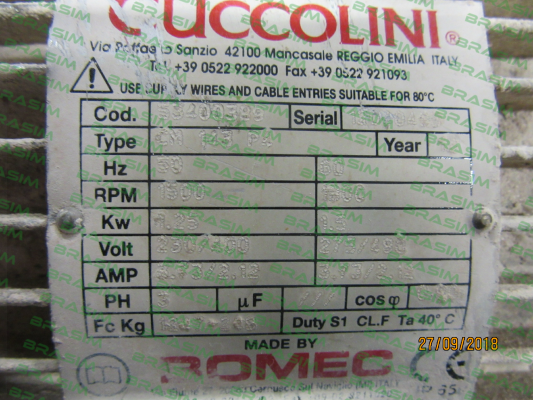 Cuccolini-bearings for CM143 P4 price