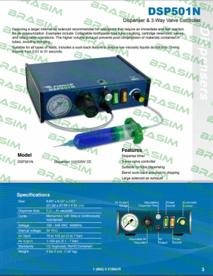 Fisnar-DSP501N obsolete, alternative DC270 (Vieweg) price