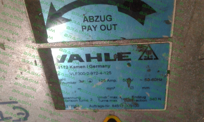 Vahle-VLF300-2-972-4-125-S-16 price