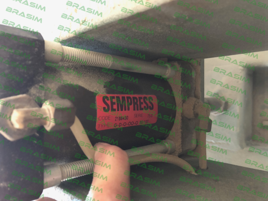 Sempress-piston ring for 2188430 (TYPE: G-D-O-OO-O  80/100) obsolete ,no replacement price