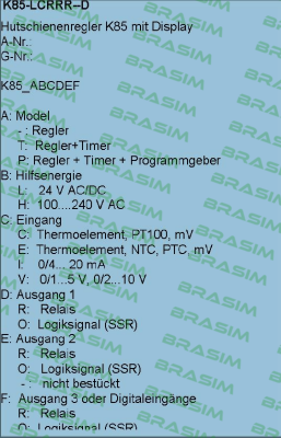 Ascon-K85-LCRRR-D price