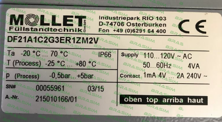 Mollet-DF21 A1 C2 G3E R1 Z M2V price