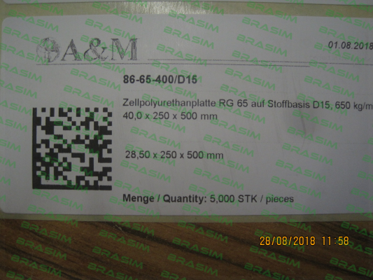 BASF Polyurethanes-CELLASTO® MH24-65, RG650 ZELLIG price