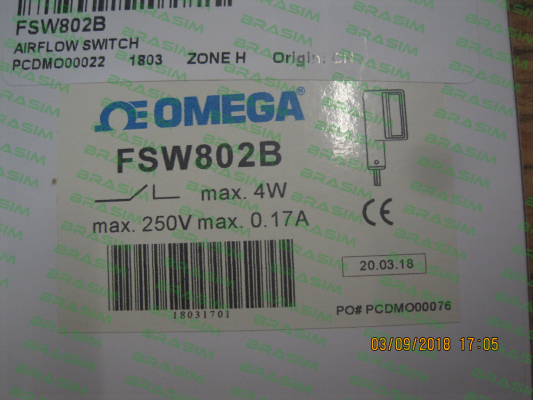 Omega-FSW802B price