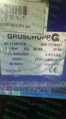 Groschopp-11297378 WK1778001    OEM price