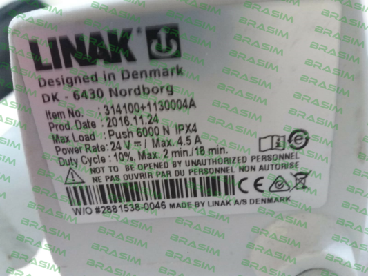 Linak-314100+1130004A price