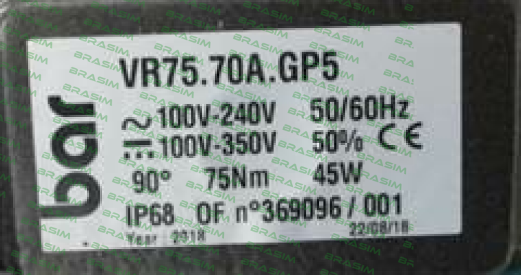 bar-STV-VR75-70A-GP5/3020 price