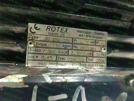 Rotex-V156-330 price