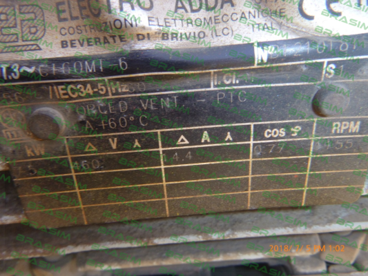 Electro Adda-Type C 160 MT-6 price