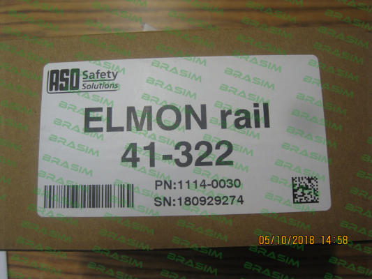 ASO SAFETY-P/N: 1114-0030 Type: ELMON rail 41-322 price