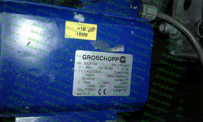 Groschopp-IGK 80 60 90W 1130Y/D B3  obsolete price