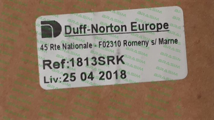 Duff Norton-1813SRK price