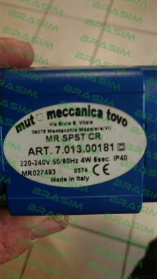 Mut Meccanica Tovo SpA-7.013.00181, new code 7.013.00401 price