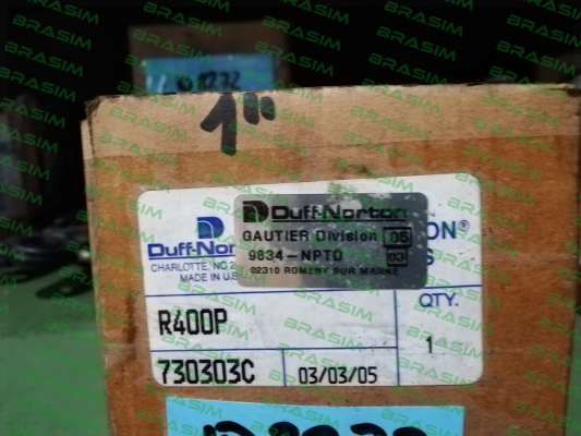 Duff Norton-R400P 730303C price