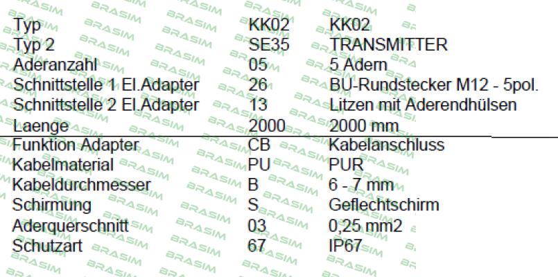 Burkert-P/N: 00438680, Type: KK02-SE35 -05-26-13-2000-CB-PU-B-S-03 price