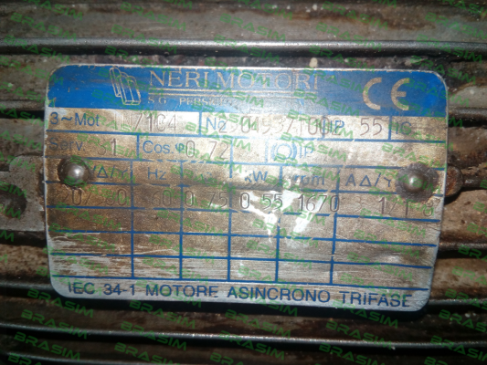 Neri Motori-IN71C4 obsolete, replaced by T 71C 4 220/380 60 IP55 CLF price