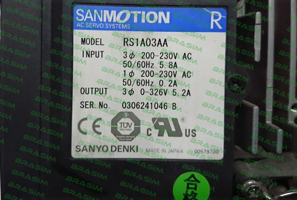 Sanyo Denki-RS1A03 price