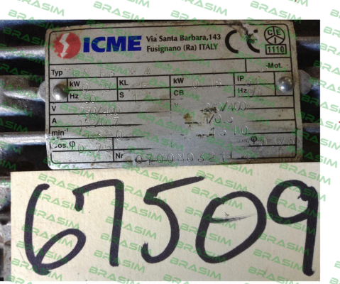 Icme Motor-FA 63 B4 price