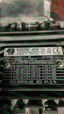 Electro Adda-IEC 60034-30, price