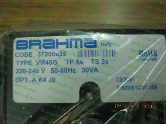 Brahma-VM45G (150190492)  price