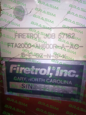 Firetrol-FTA2000-AH600R-A-AC-B-E-GZ-N-S-X price