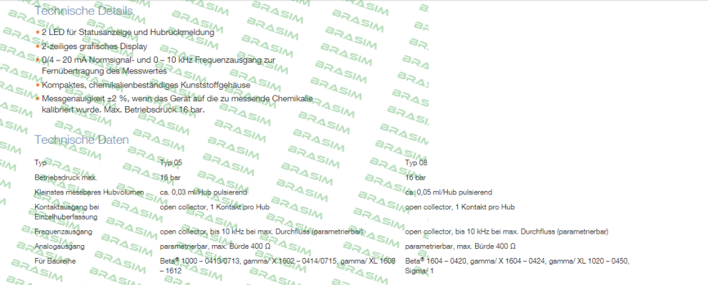 ProMinent-DFMA Type:05 - Durchflussmenge 0,1-13l/h price