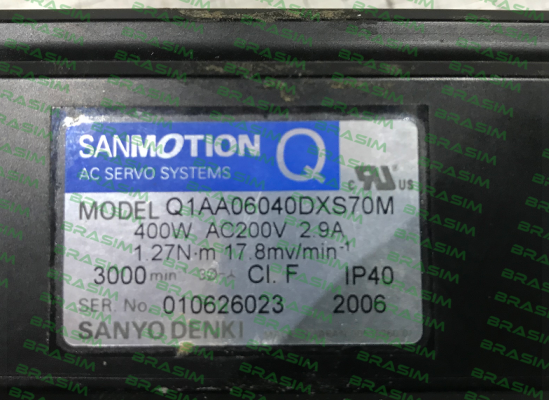 Sanyo Denki-Q1AA06040DXS70M obsolete no replacement price