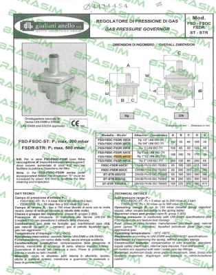 Giuliani Anello-FSDR 40/ CE price