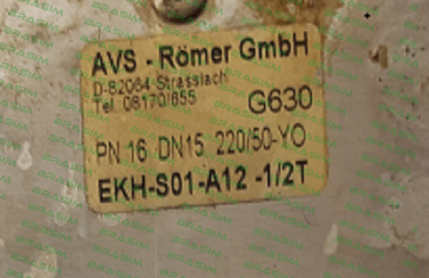 Avs Römer-EKH-S01-A12-1/2T price