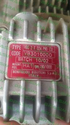 Bonfiglioli-VBG 2F D24 P90 CU Cod:VB3010000 price