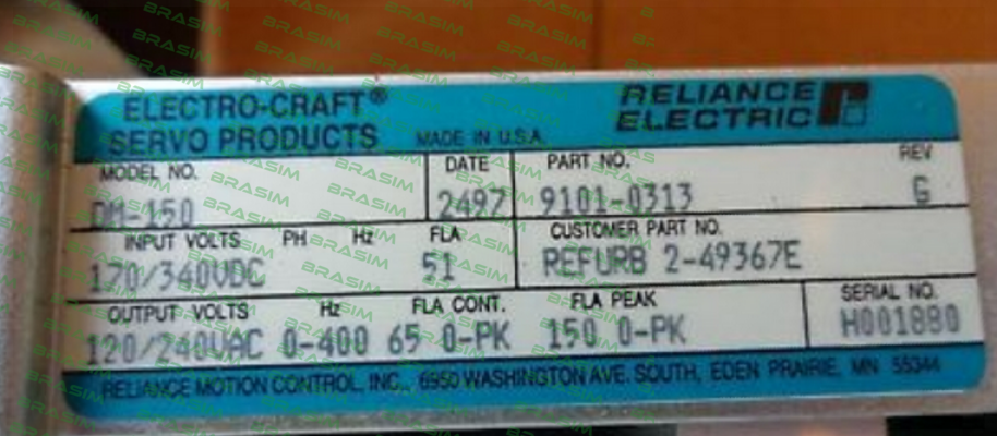 ElectroCraft-DM-150 (9101-0313) oem price