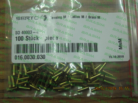 Serto-P/N: 016.0030.030 Type: SO 40003-4-2 price