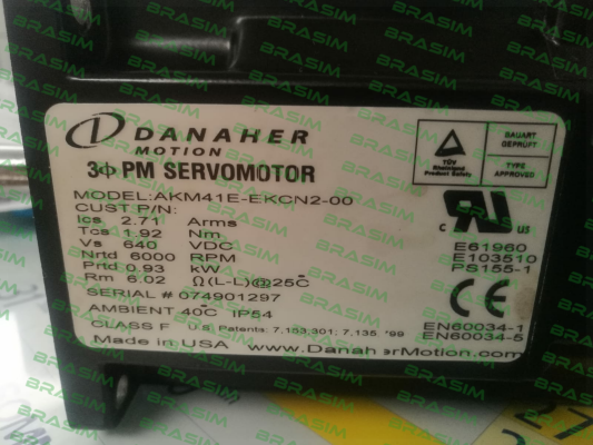 Danaher Motion-AKM41E-EKCN2-00 price