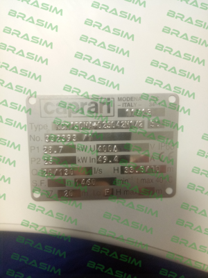 CAPRARI -Type:  KCM150NA+025042N1 price