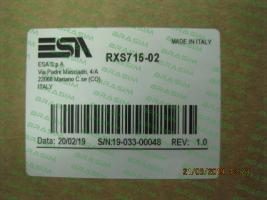 Esa-RXS715-02 price