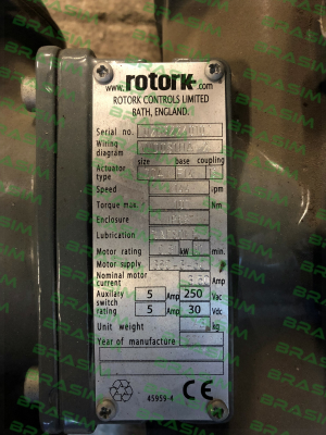 Rotork-S/N:L02632240102 price